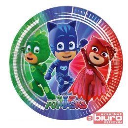 TALERZYKI PAPIEROWE PJ MASKS FSC 23CM 8SZT GODAN