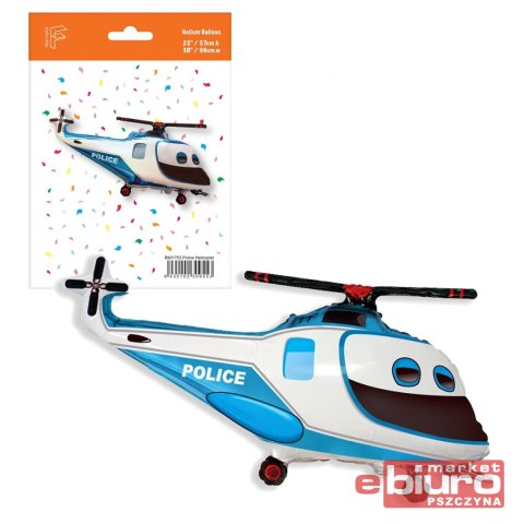 BALON FOLIOWY 24 " FX HELIKOPTER POLICYJNY