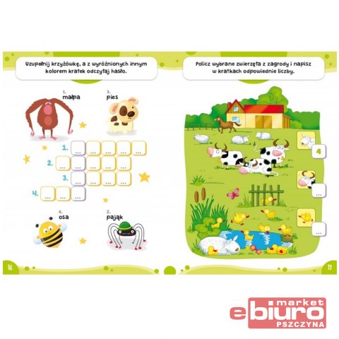 BAWIĘ SIĘ I ROZWIĄZUJĘ Z ZAJĄCZKIEM 5+