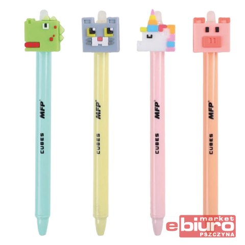 DŁUGOPIS WYMAZYWALNY CUBE 0,5 NIEBIESKI