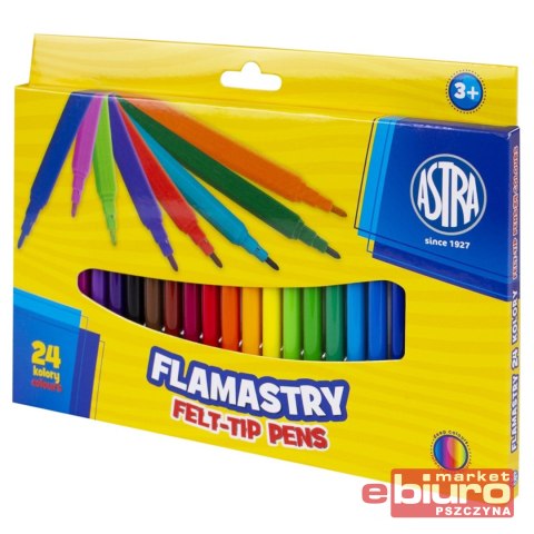 FLAMASTRY 24 KOLORY ASTRA