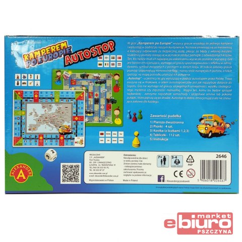 KAMPEREM PO EUROPIE AUTOSTOP ALEXANDER