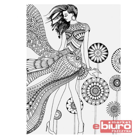 KOLOROWANKA ANTYSTRESOWA MODA MFP