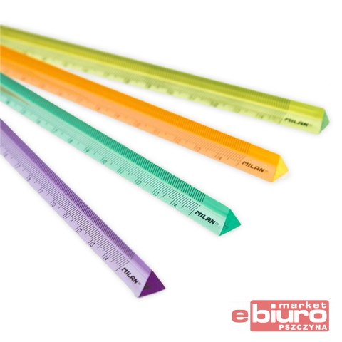 LINIJKA TRÓJKĄTNA 15CM LOOK MILAN