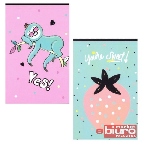 NOTES A6 30 KART Z PODDRUK NO NAME DZIEW BENIAMIN