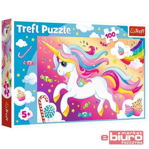 PUZZLE 100 PIĘKNY JEDNOROŻEC 16386 TREFL