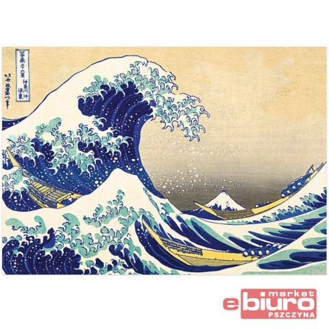 PUZZLE 1000 ART COLLECTION WIELKA FALA W KAN. TREF