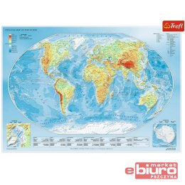 PUZZLE 1000 MAPA FIZYCZNA ŚWIATA 10463 TREFL