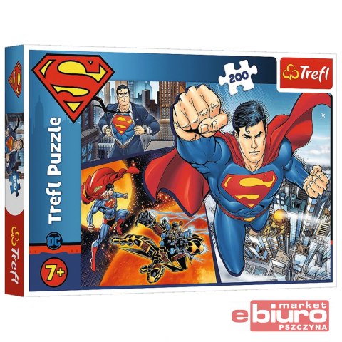 PUZZLE 200 SUPERMAN BOHATER 13266 TREFL