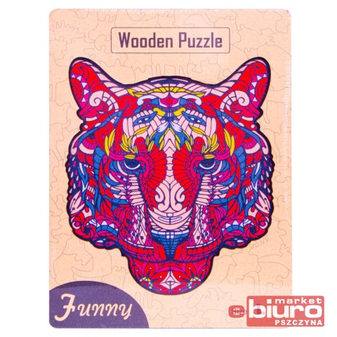 PUZZLE DREWNIANE LWICA NO-1006107 NORIMPEX