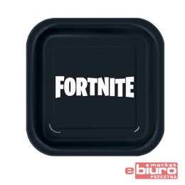 TALERZYKI PAPIEROWE FORTNITE 18CM 8SZT GODAN