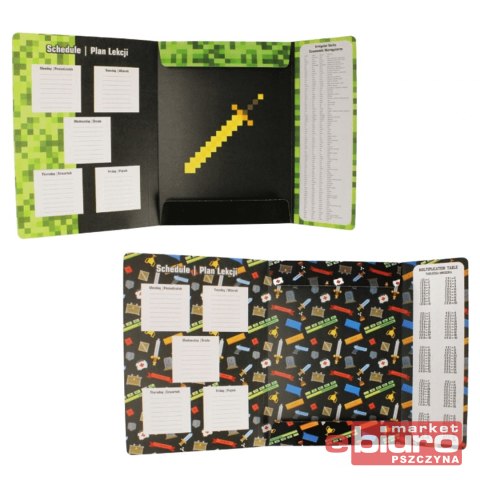 TECZKA Z GUMKĄ A4 GAME 470869