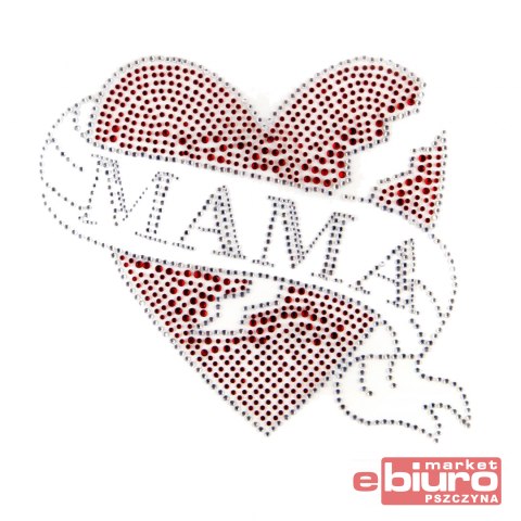 TERMO APLIKACJA Z KAMIENI HOT FIX MAMA