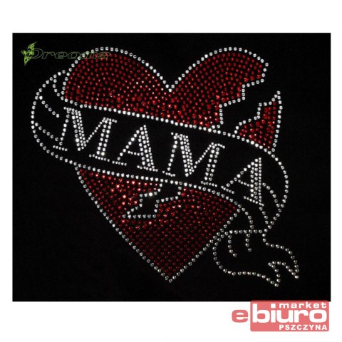 TERMO APLIKACJA Z KAMIENI HOT FIX MAMA