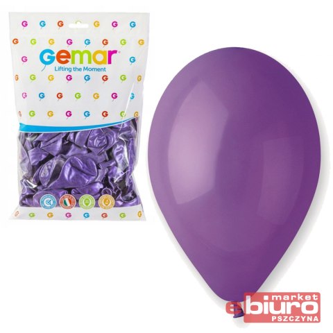 BALON G90 PASTEL 10" FIOLETOWY 100SZT GODAN