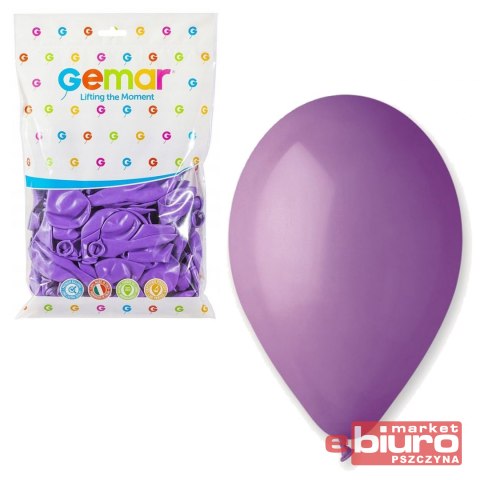 BALON G90 PASTEL 10'' LAWENDOWY 100SZT. GODAN