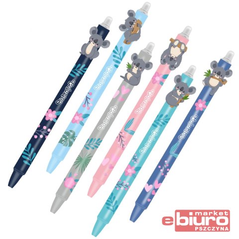 DŁUGOPIS WYMAZYWALNY AUTOMATYCZNY KOALA