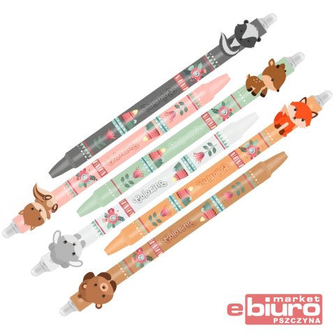 DŁUGOPIS WYMAZYWALNY AUTOMATYCZNY LITTLE FOXES