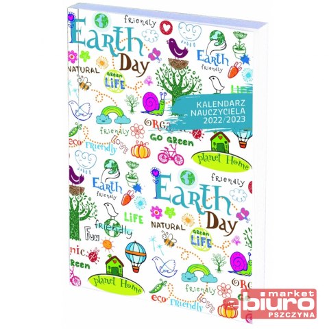 KALENDARZ NAUCZYCIELA A5 PCV BEZBARWNY EKO