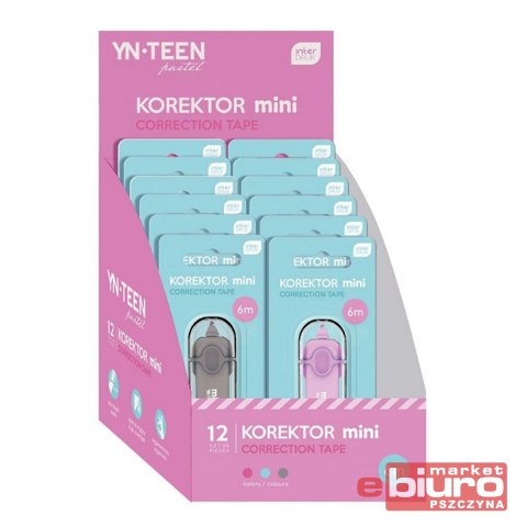 KOREKTOR W TASMIE MINI PASTEL