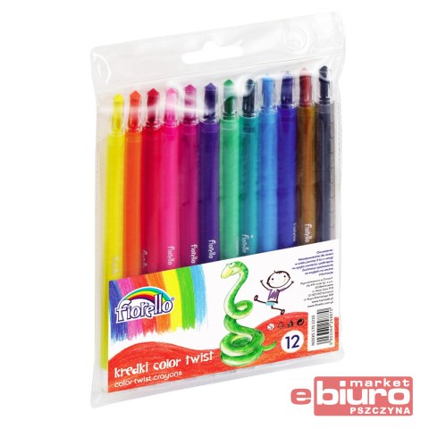 KREDKI FIORELLO COLOR TWIST GRAND 12 KOLORÓW