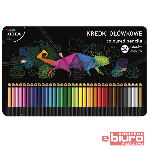 KREDKI TRÓJKĄTNE W MET PUD 36 KOL KIDEA