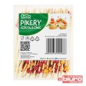 PIKERY KOKTAJLOWE DREWNIANE KULECZKI MIX KOL