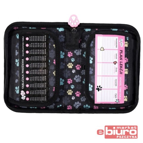 PIÓRNIK DWUKLAP BEZ WYP MY LITTLE FRIEND PINK CAT