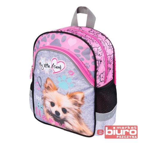 PLECAK PRZEDSZKOLNY MY LITTLE FRIEND PINK DOG