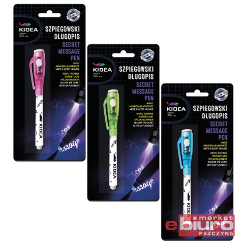 SZPIEGOWSKI DŁUGOPIS KIDEA
