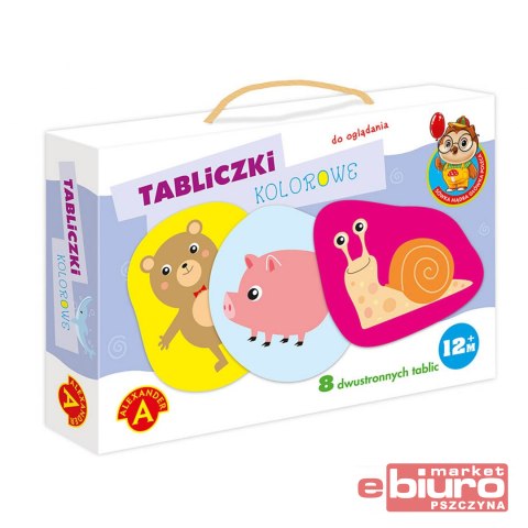 TABLICZKI KOLOROWE SÓWKA MĄDRA GŁÓWKA ALEXANDER