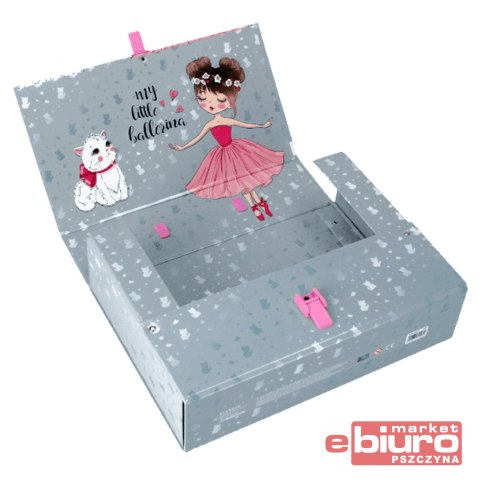 TECZKA Z RĄCZKĄ A4/95MM BALERINA STK