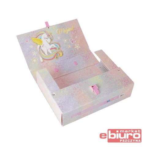 TECZKA Z RĄCZKĄ A4/95MM UNICORN STK