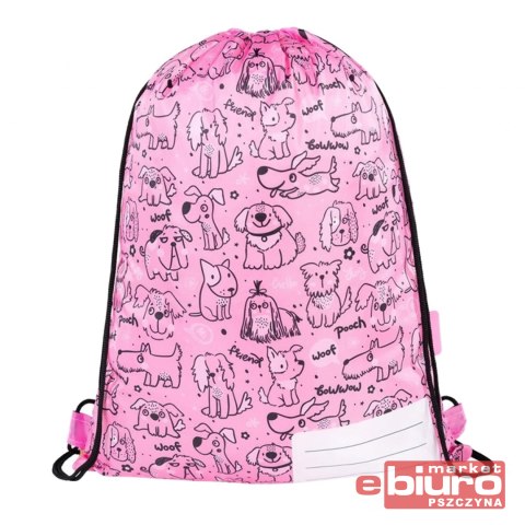 WOREK NA OBUWIE MY LITTLE FRIEND PINK DOG