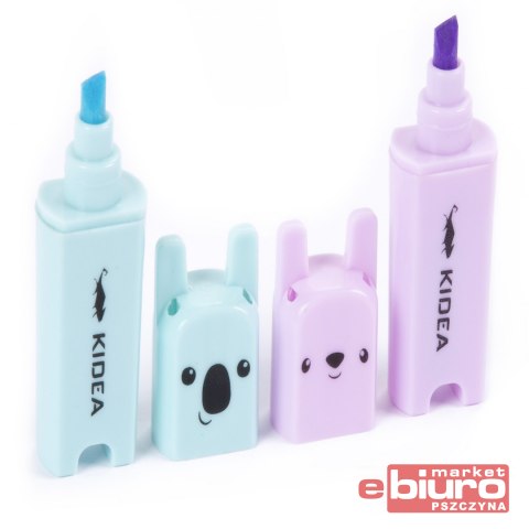 ZAKREŚLACZE ZWIERZAKI 5 SZT KIDEA