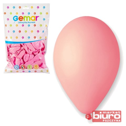 BALON G90 PASTEL 10" RÓŻOWY JASNY 100SZT GODAN