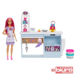 BARBIE CUKIERNIA ZESTAW Z LALKĄ HGB73