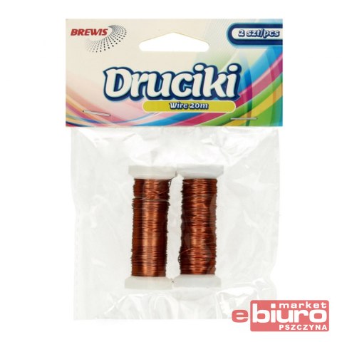 DRUCIK FLORYSTYCZNY 20M MIEDZ DF20-4 BREWIS
