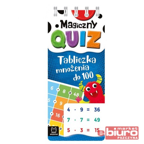 MAGICZNY QUIZ. TABLICZKA MNOŻENIA DO 100