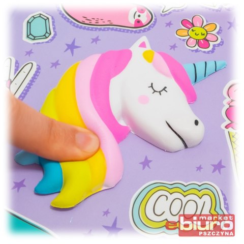 NOTATNIK SQUISHY JEDNOROŻEC STN 6246 STNUX