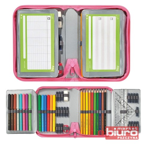 PIÓRNIK Z WYPOSAŻENIEM 2 KLAPKI 50 ELEMENTÓW JEPP HERLITZ