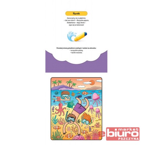 POKOLORUJ I ZNAJDŹ W MORZU