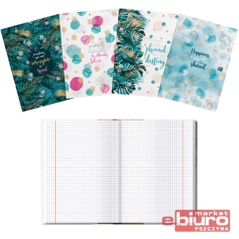 BRULION OXFORD & ME A5 96 KARTEK 90G KRATKA