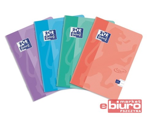 BRULION OXFTOUCH A5 96 KARTEK 90G LINIA PASTEL