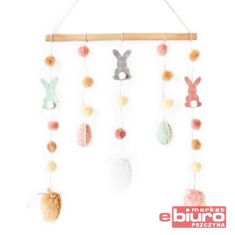 DRĄŻEK DREWNIANY DO MAKRAMY NATURALNY F120X40CM