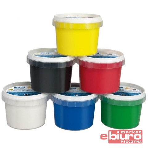 FARBY DO MALOWANIA PALCAMI 100ML MIX 6 KOLORÓW