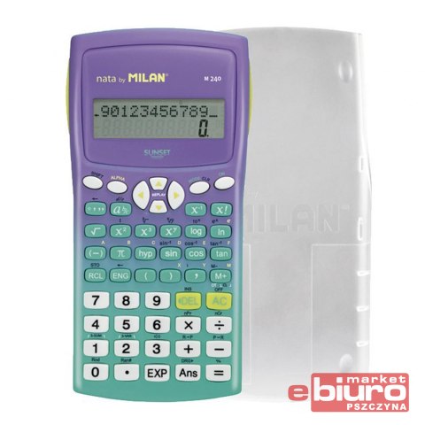 KALKULATOR NAUKOWY 240 FUNI SUNSET ZIELONY