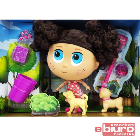 LALKA KAIBIBI 18CM ZESTAW ZWIERZĘTA BLD290 HIPO