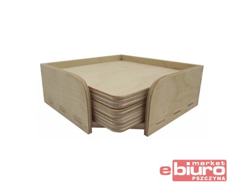 PODKŁADKI POD SZKLANKI 6 SZT KWADRATOWE 539-864