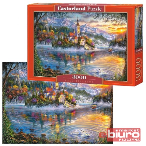 PUZZLE 3000 EL. C-300495-2 FALL SPLENDOR CASTOR